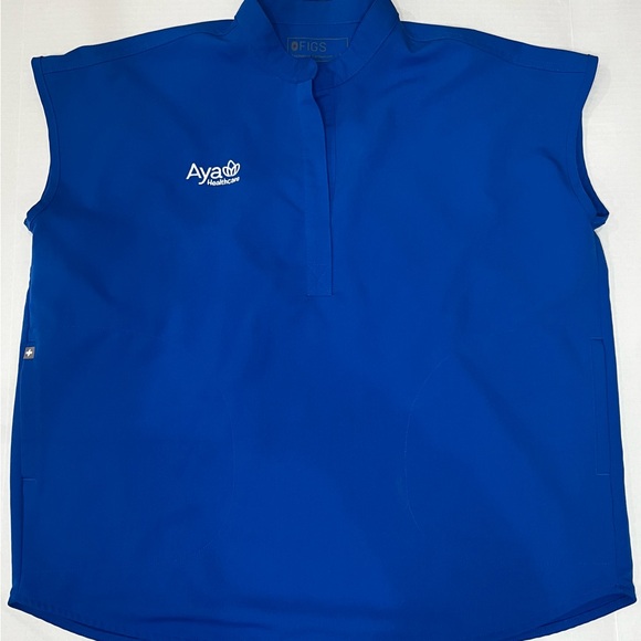 Figs Tops - Rafaela Oversized Scrub Top Size Medium